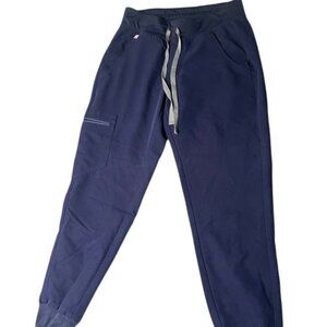 Figs Technical Collection Joggers Pants Women's XS Navy Drawstring Outdoor